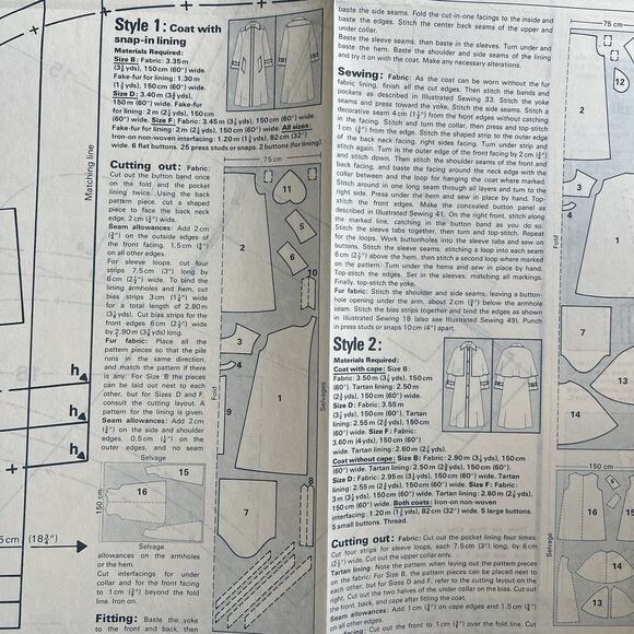 Vintage Designer Sewing Patterns Lot Of 4 Childrens Clothes Skirts Coats Dresses - Picture 10 of 13